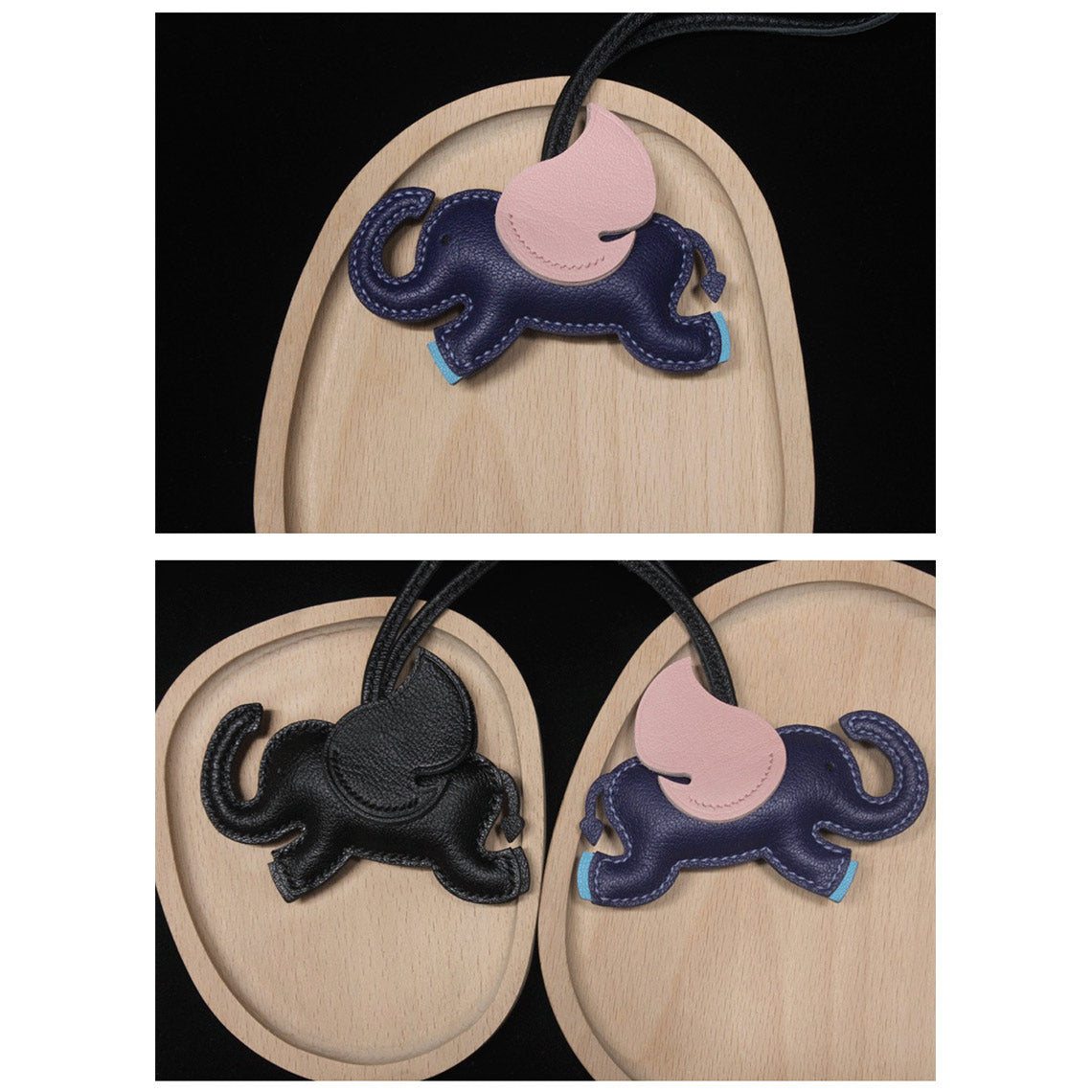 HANDSEWGIFT Sheep Leather Elephant Charm DIY Kit detail image 6