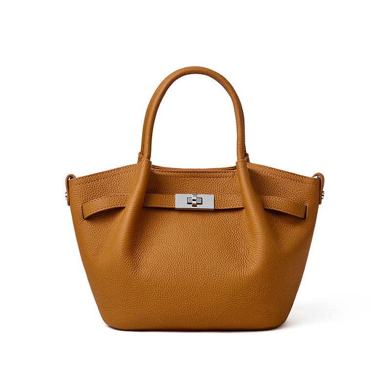 Genuine Leather Commuter Bag - 2-Way Carry Mini Bag product image 1