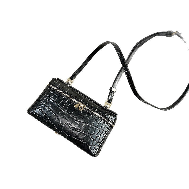 Crocodile Embossed Leather Extra Pocket Pouch LP19 product image 1