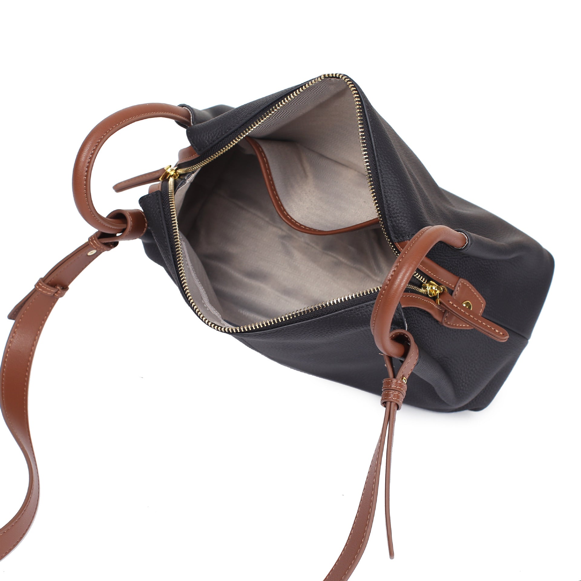 Top Grain Leather Shoulder Bag for Women - 5 Colors detail image 6
