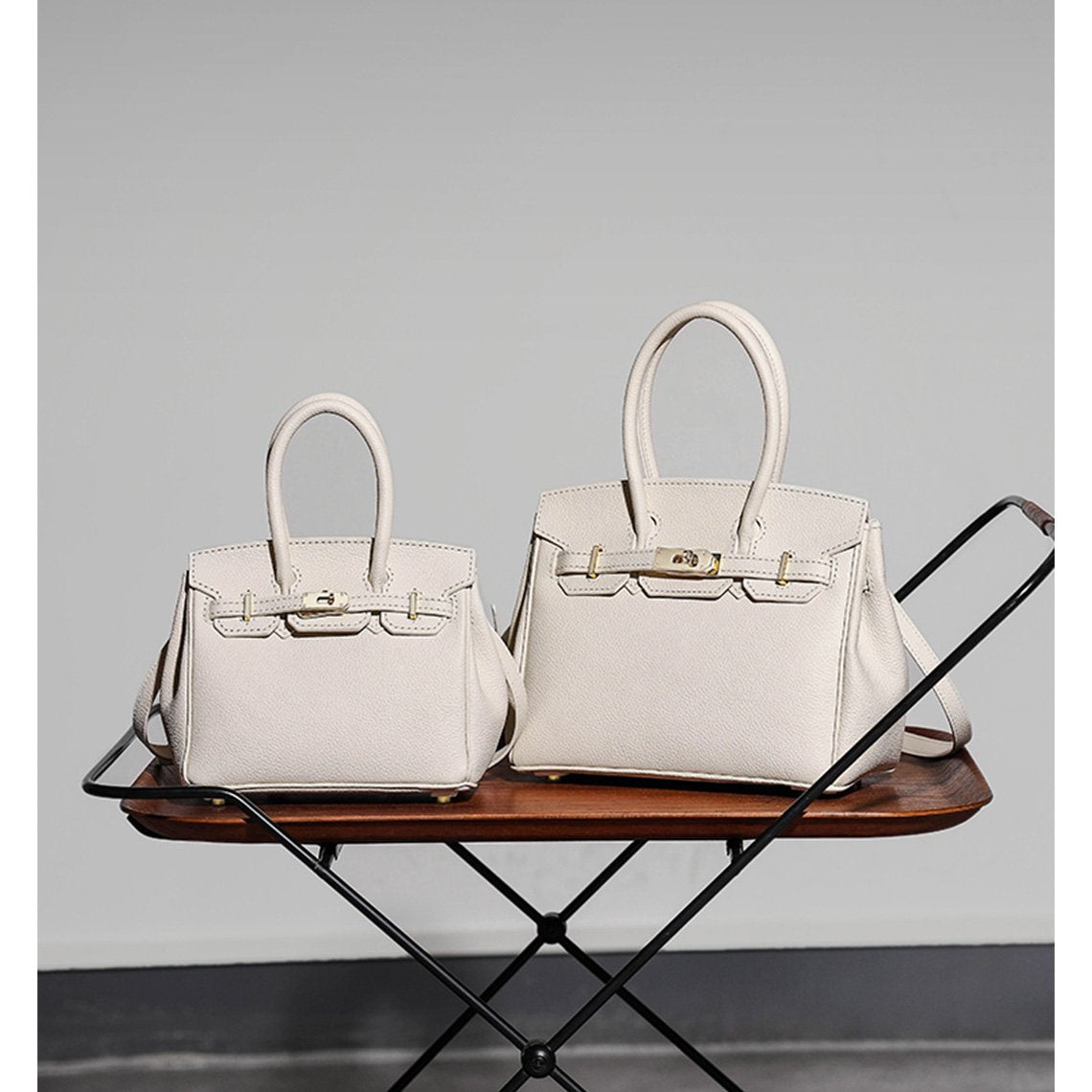 Top Grain Leather Platinum Bag DIY Kit – Medium (25cm) detail image 6