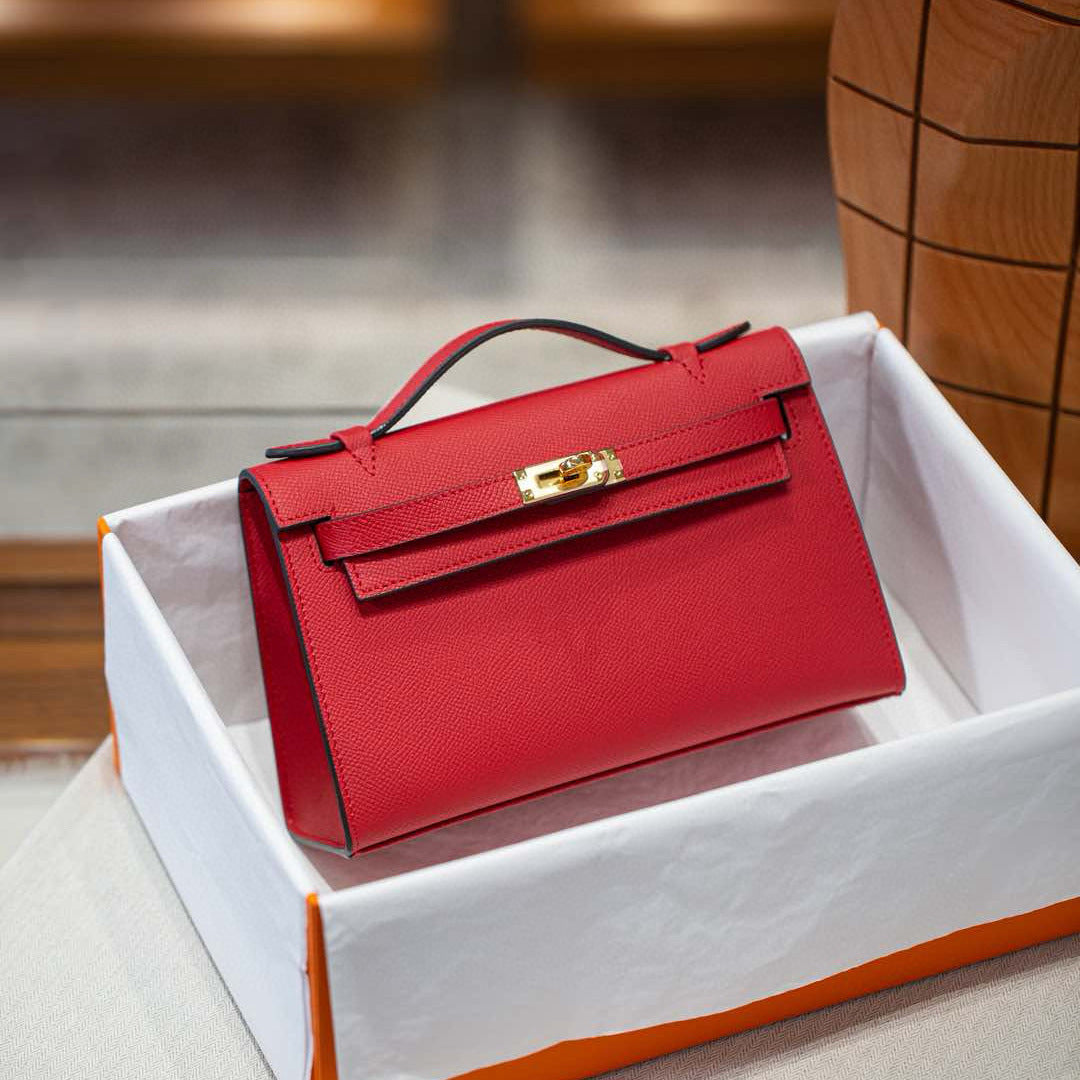 Small Leather Top Handle Bag with Adjustable Strap for Women detail image 15