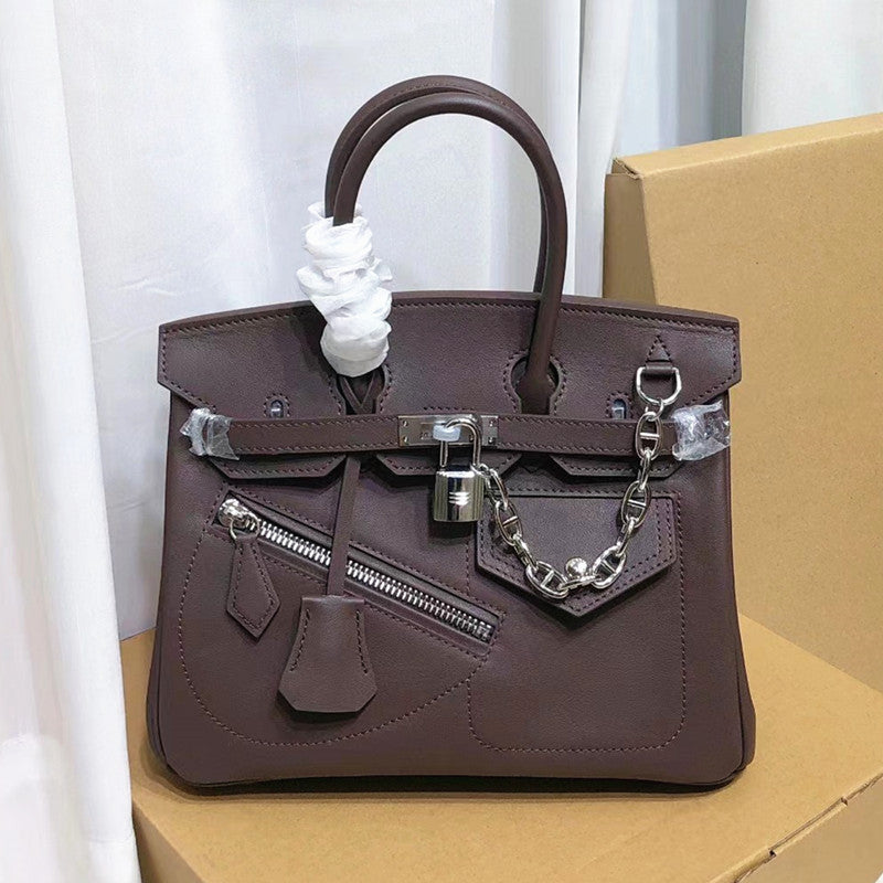 Limited Edition HAC Rock Top Handle Bag with Silver Hardware – Unisex detail image 16