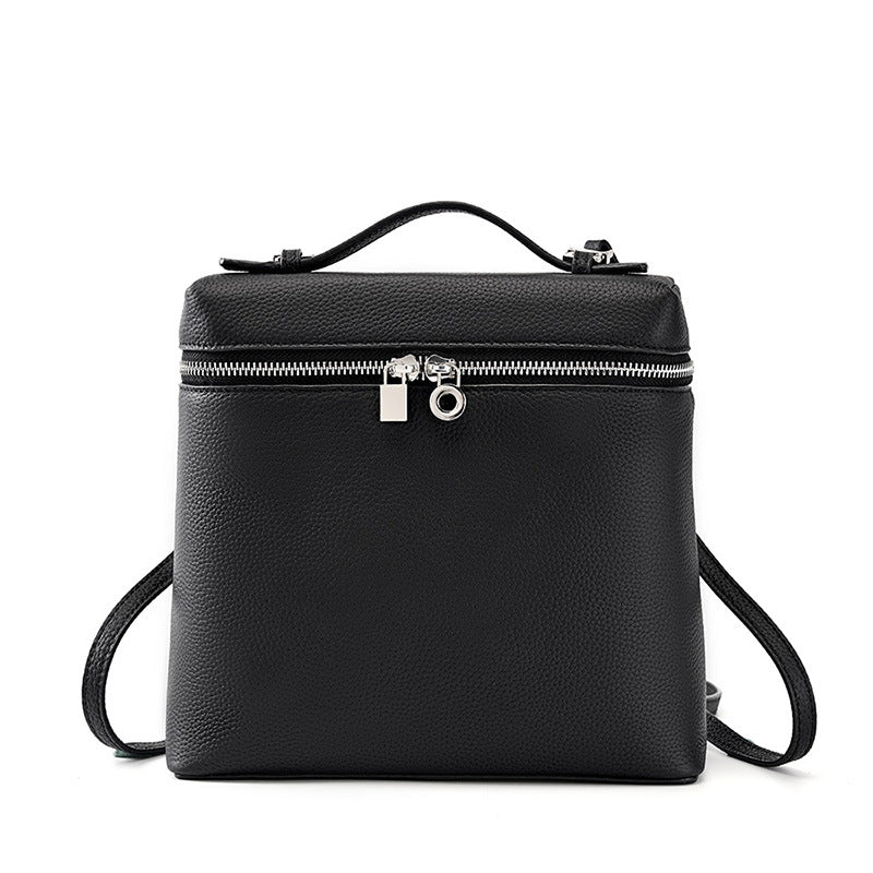 LP 23 Top Grain Leather Backpack for Women – Compact Travel and Student Bag product image 1