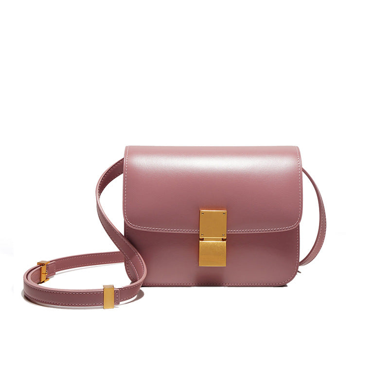 Classic Box Bag in Glossy Cowhide Leather – Small and Medium detail image 16