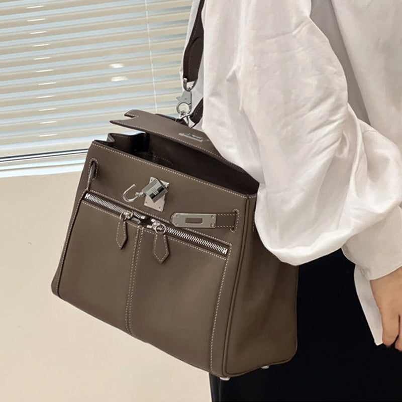 Smooth Calfskin Lakis Bag – Handbag, Shoulder Bag, Crossbody detail image 6