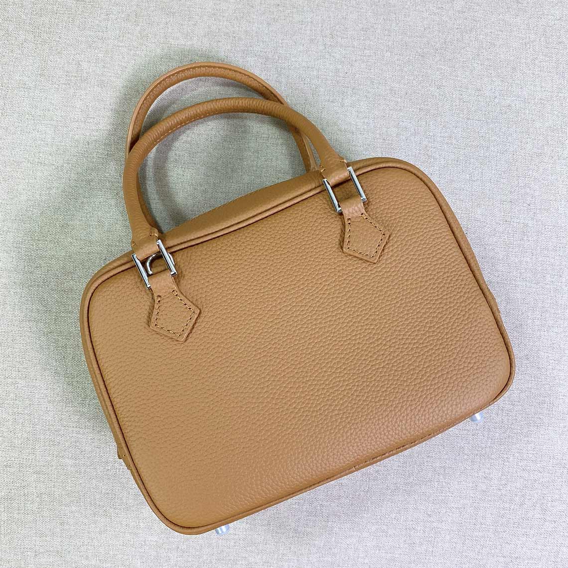 Top Grian Leather Mini Plume Bag – Top Grain Leather, Detachable Strap detail image 2