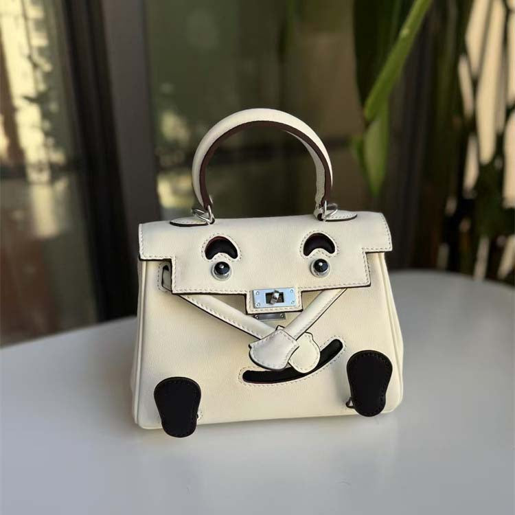 Doll Bag Genuine Leather Crossbody Millennium Style Handbag detail image 14