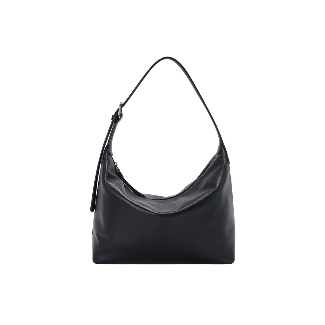 Vegetable Tanned Leather Minimalist Shoulder Bag detail image 10