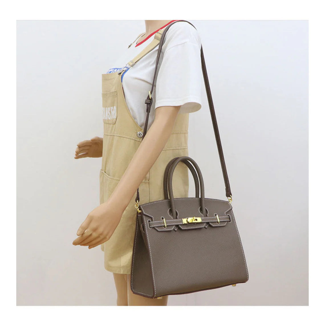 Sellier Leather Handbag DIY Kit – Top Grain, Pre-Cut & Pre-Punched detail image 16