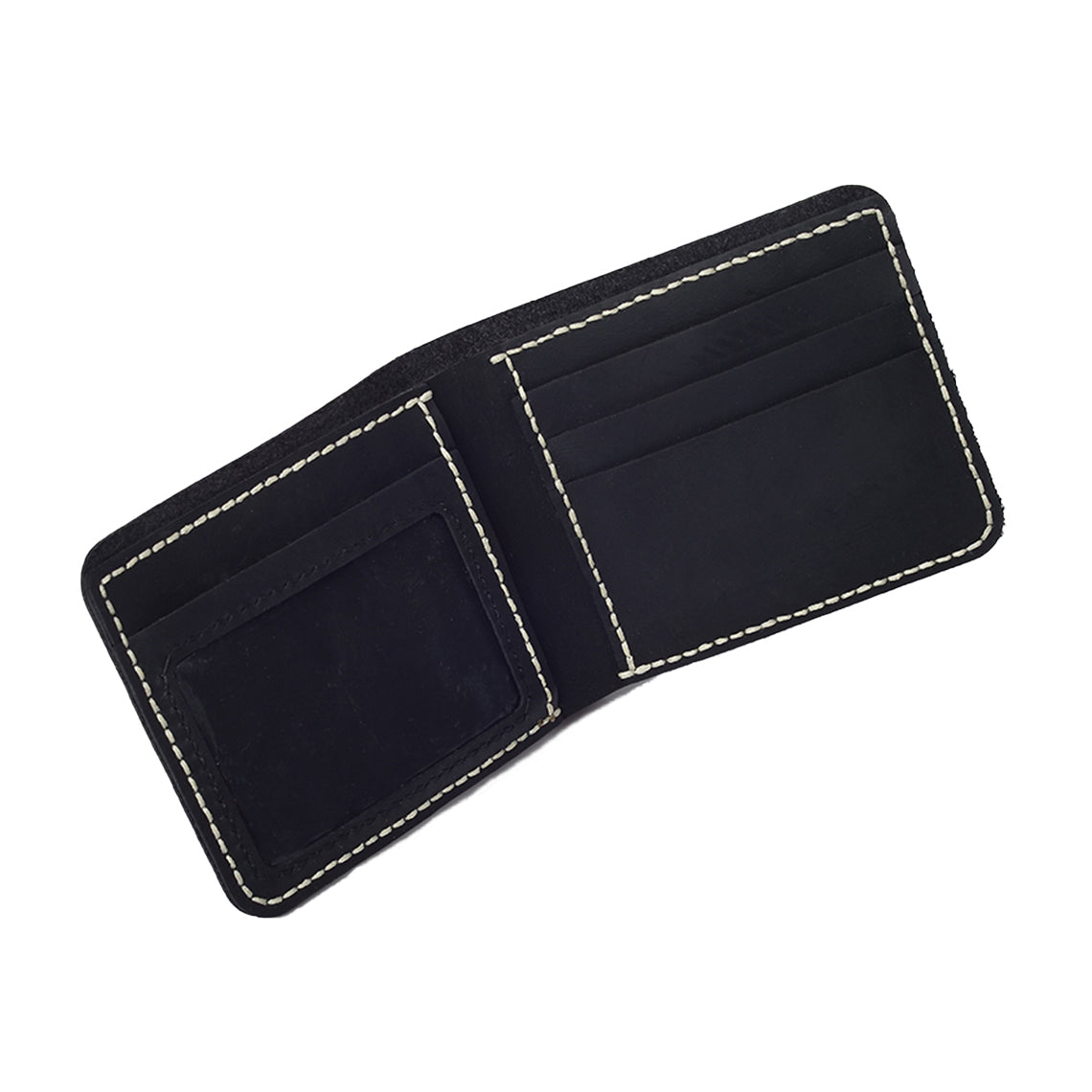 Crazy Horse Leather Vintage Slim Wallet DIY Kit – Heritage Brown, Green, Black detail image 7