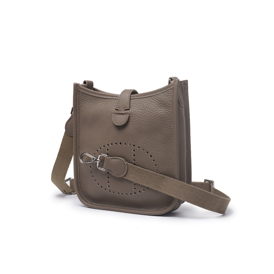 Top Grain Leather Crossbody Bag - Large 28 / Small 18 detail image 5