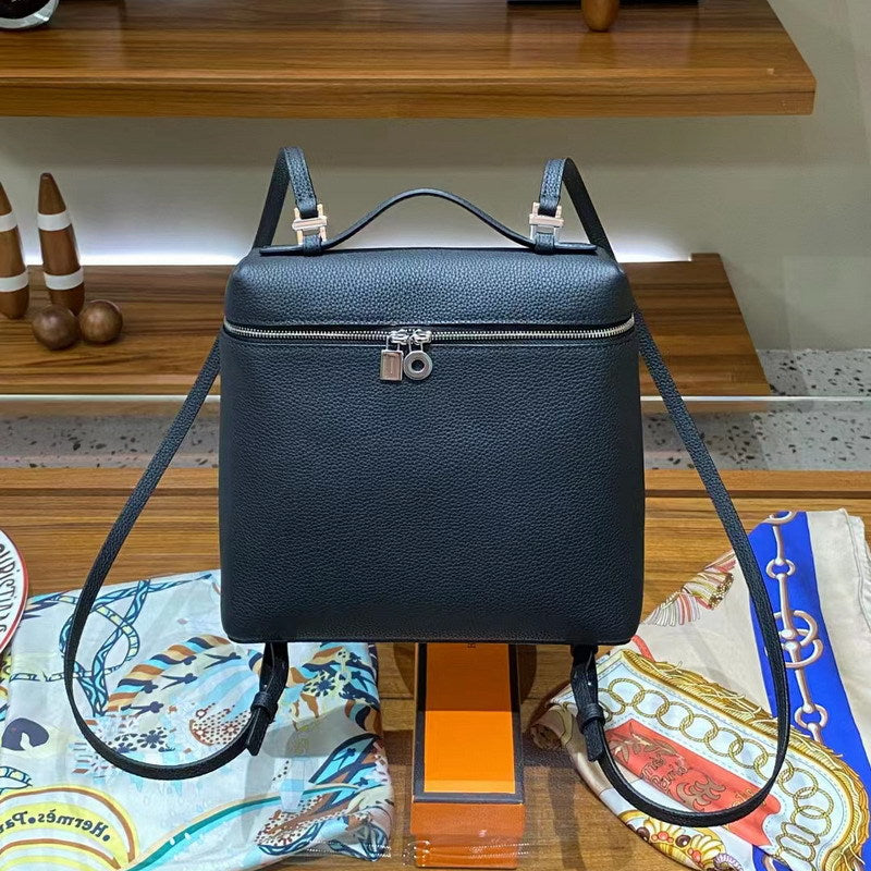 Top Grain Leather Extra Pocket Backpack LP 23.5 detail image 2
