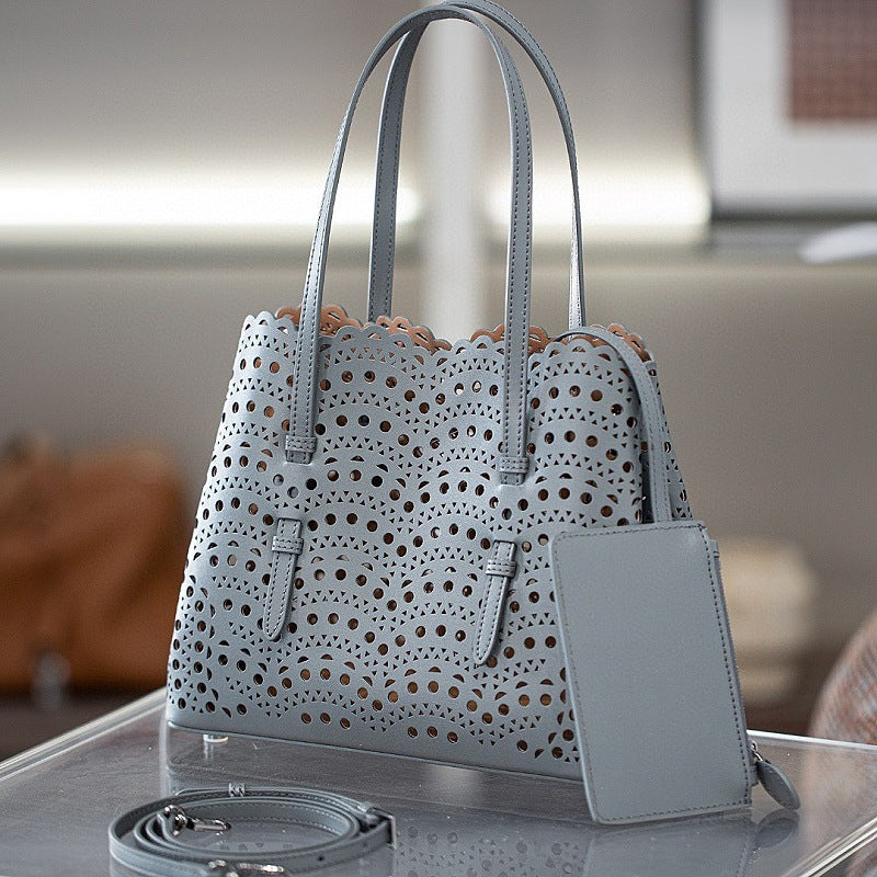 Mini Leather Bag Charm with Coin Purse – 9 Colors, Detachable Strap detail image 6