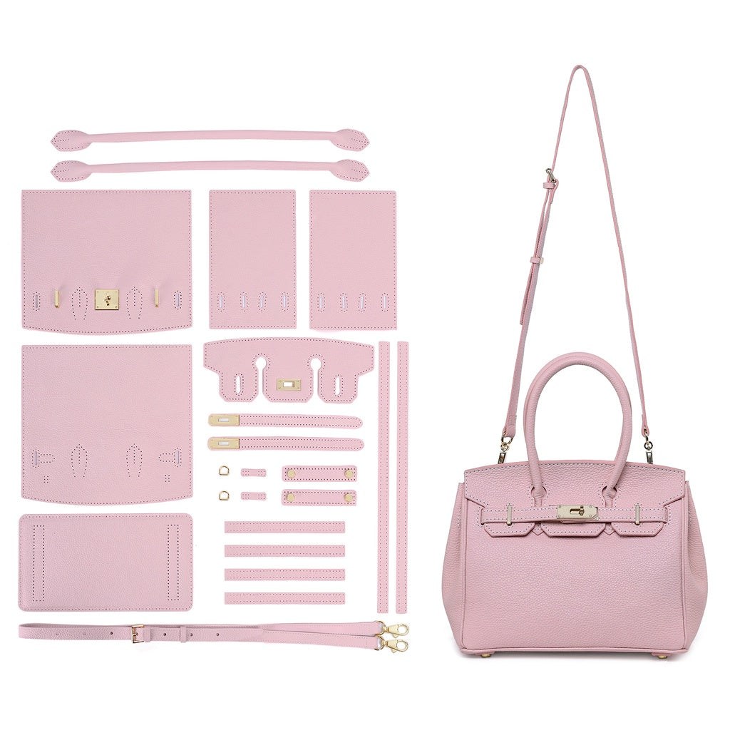 Top Grain Leather Platinum Bag DIY Kit – Medium (25cm) detail image 9